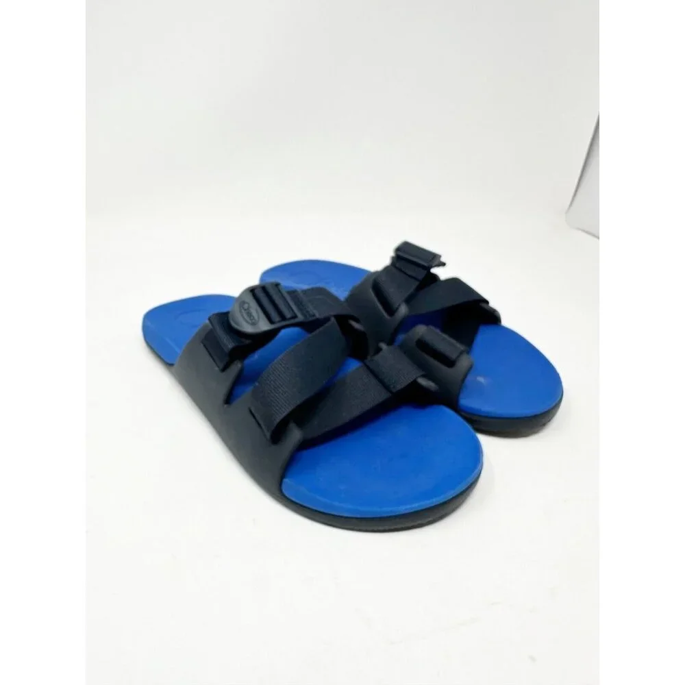 Chaco Mens Chillos‎ Slide Sandals Slip On Ultralight Comfort Active Blue Size 8